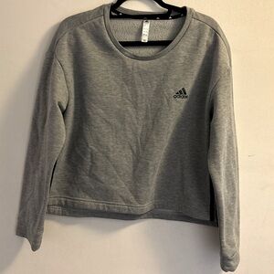 Adidas Crop sweatshirt grey
